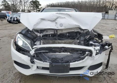 2015 Mercedes-Benz C 300 4Matic from USA, damaged, VIN 55SWF4KBXGU171444